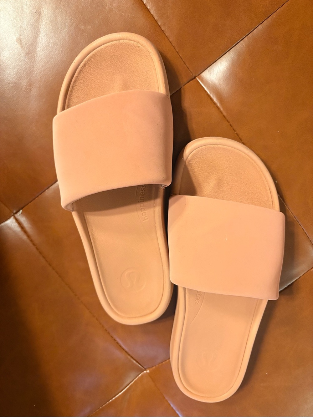 lululemon athletica Peach Slide Sandals - Women